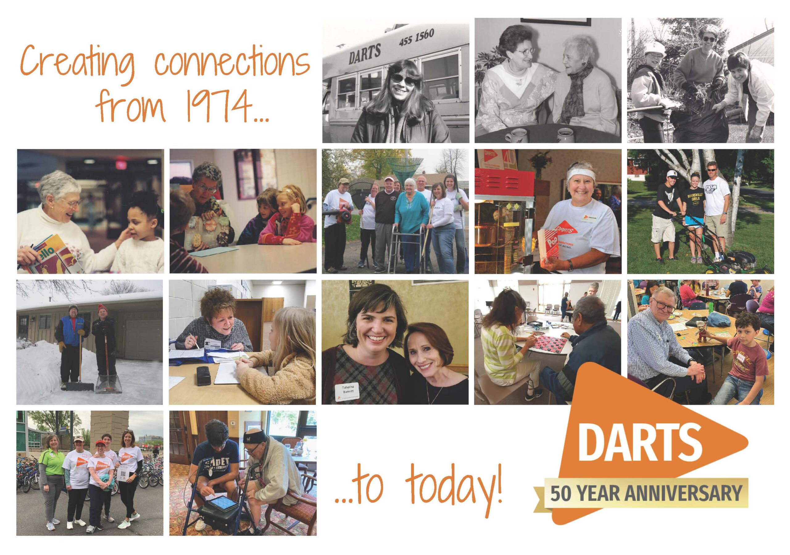 50 Years of Volunteers: DARTS Volunteers Through the Years