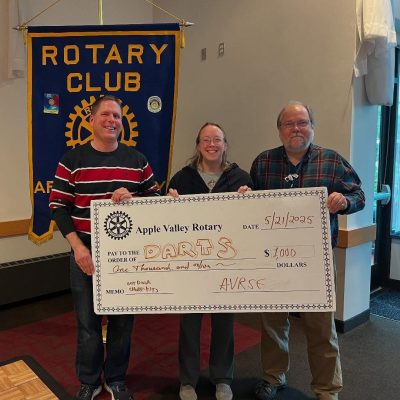 AV Rotary Donation with Lindy 5.21.2025